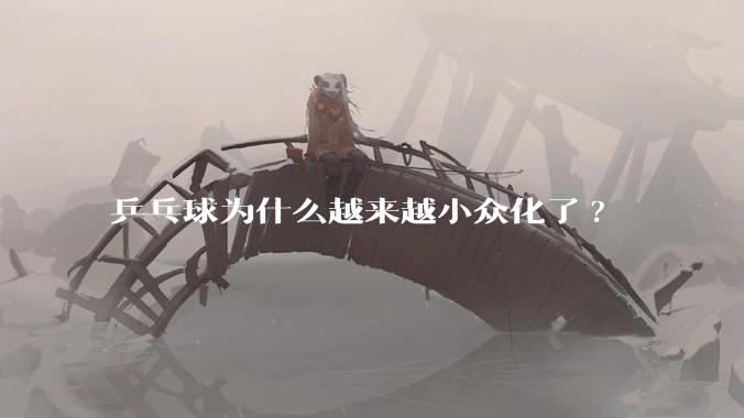 乒乓球为什么越来越小众化了?