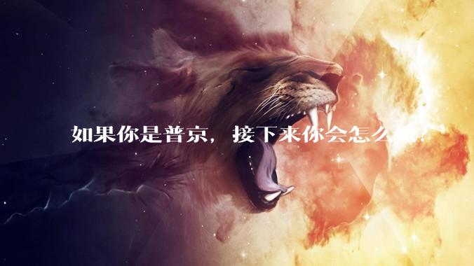 如果你是普京，接下来你会怎么做？