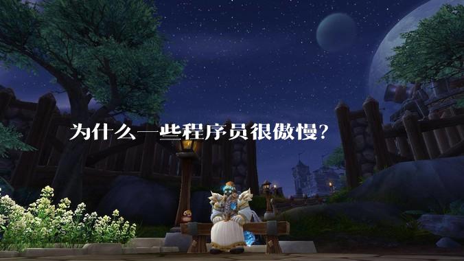 为什么一些程序员很傲慢？